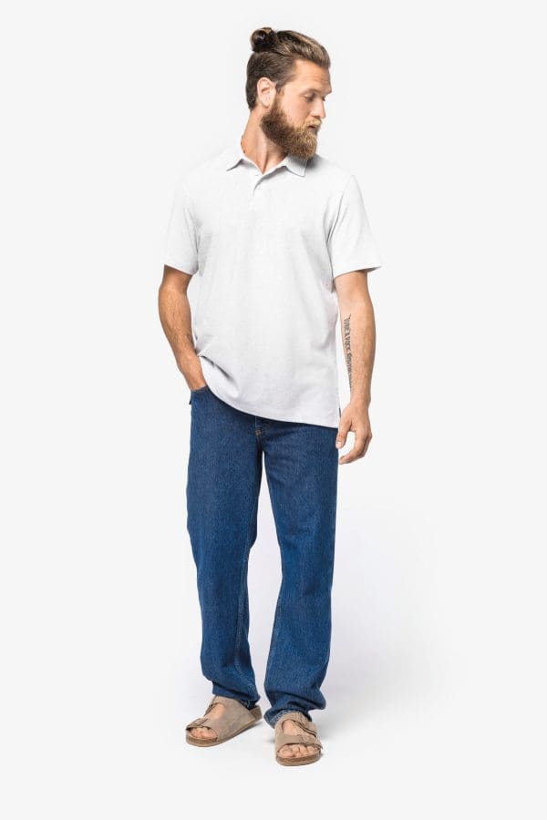 Polo écoresponsable recyclé homme – Image 145