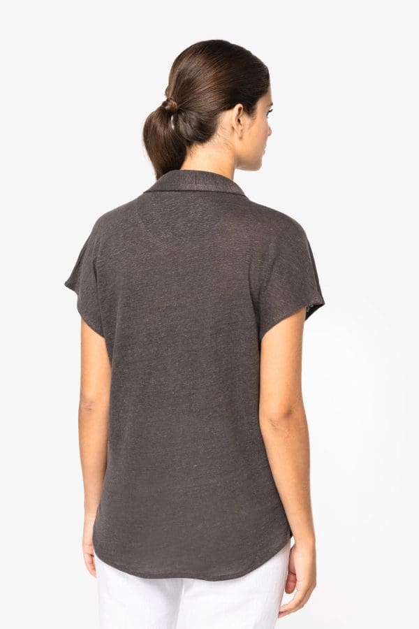 Polo en lin femme – Image 146