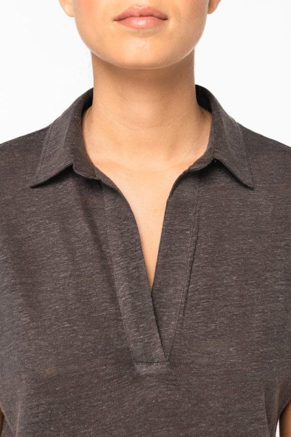 Polo en lin femme – Image 149