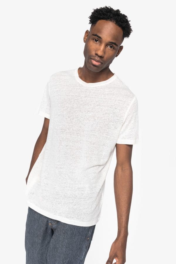 T-shirt en lin homme – Image 201