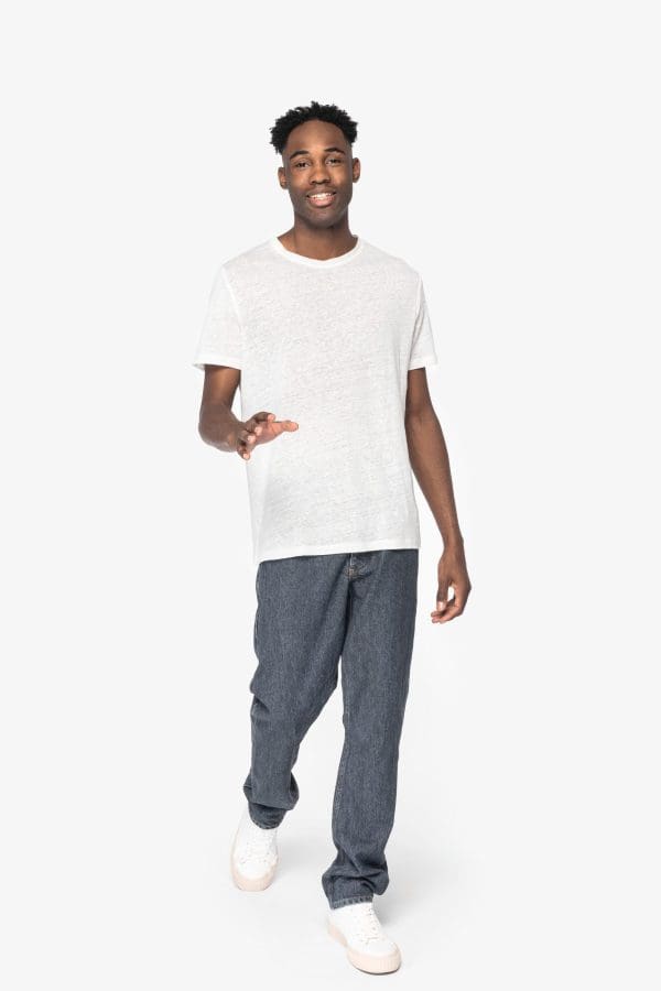 T-shirt en lin homme – Image 202