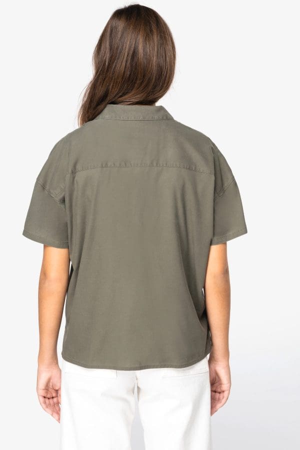 Chemise écoresponsable oversize en lyocell femme – Image 39