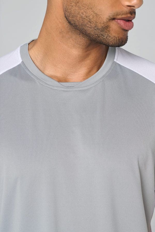 T-shirt de padel bicolore à manches raglan homme – Image 207