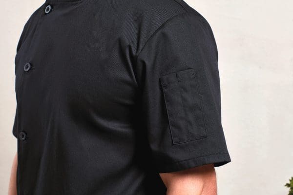 Veste chef cuisinier manches courtes "Essential" – Image 40