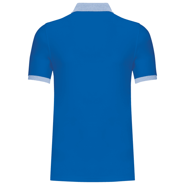 Polo piqué bicolore homme – Image 178