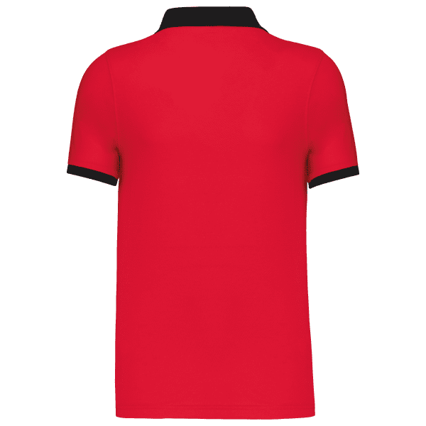Polo piqué bicolore homme – Image 206