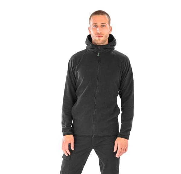 Veste à capuche en micropolaire recyclée – Image 39
