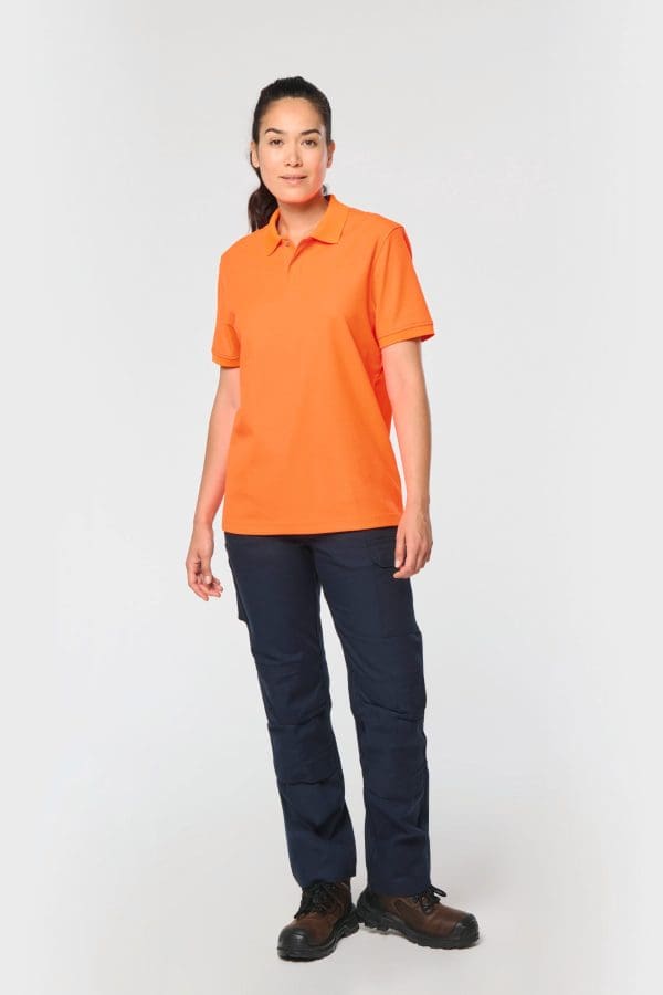 Polo unisexe écoresponsable coton/polyester – Image 113