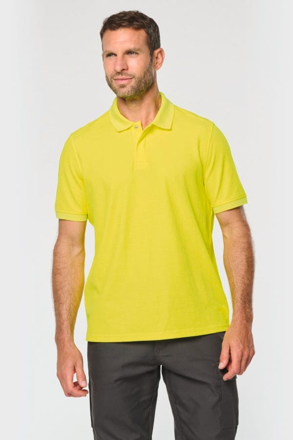Polo unisexe écoresponsable coton/polyester – Image 105