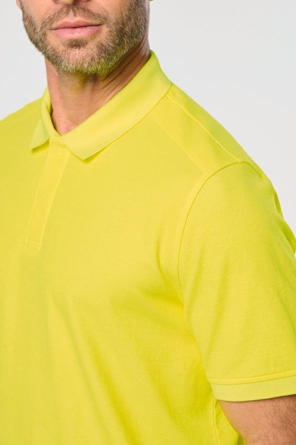 Polo unisexe écoresponsable coton/polyester – Image 108