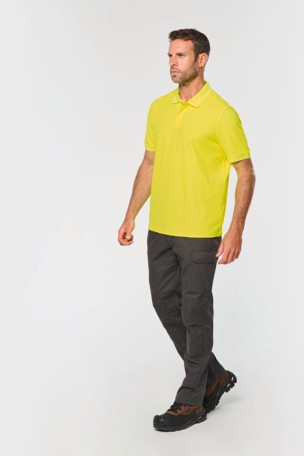 Polo unisexe écoresponsable coton/polyester – Image 107