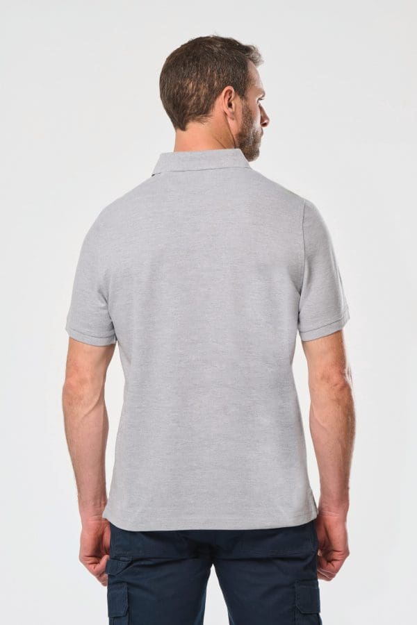Polo col boutons pression manches courtes homme – Image 151