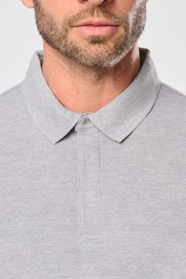 Polo col boutons pression manches courtes homme – Image 157