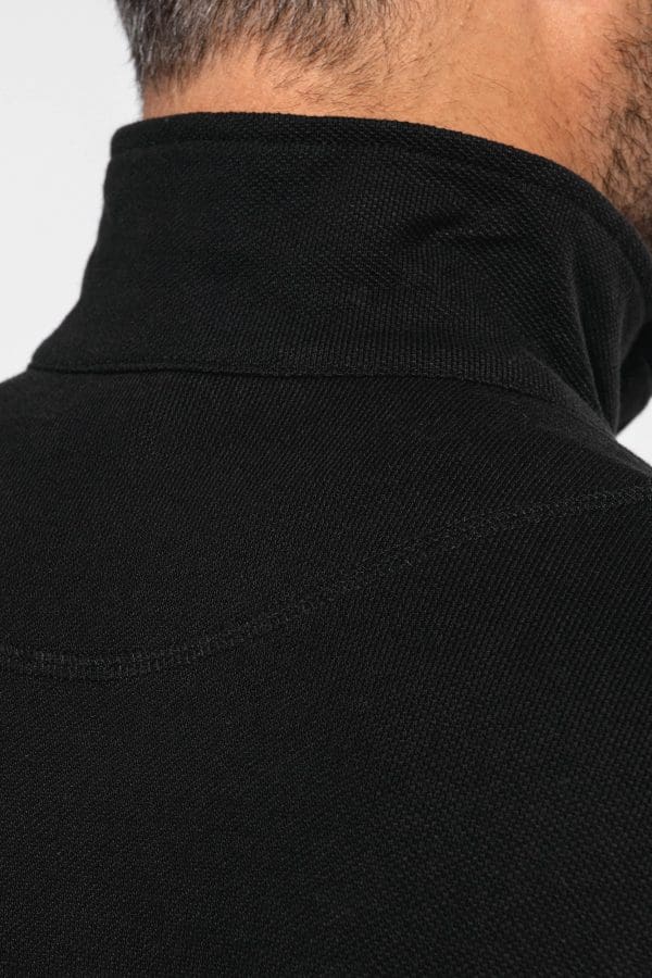 Trucker > sweat-shirt piqué col zippé homme – Image 1753