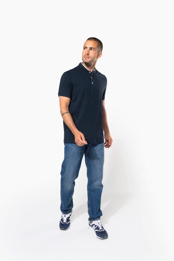 Polo col mao manches courtes homme – Image 4098