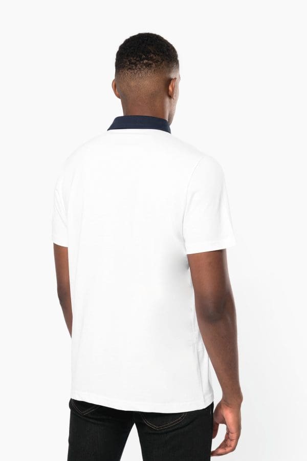 Polo jersey bicolore homme – Image 5831
