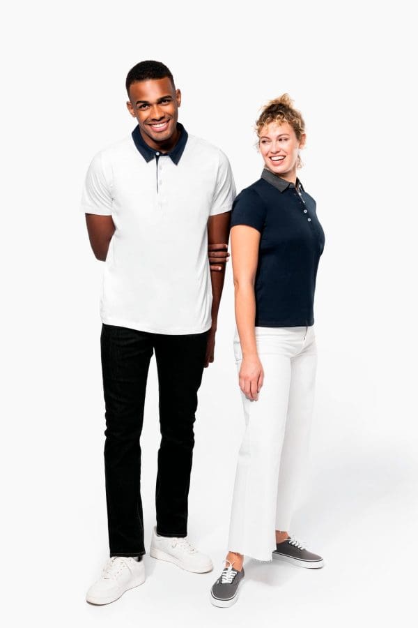 Polo jersey bicolore homme – Image 5839