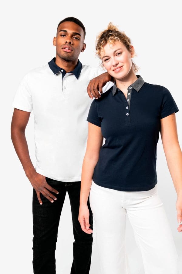 Polo jersey bicolore homme – Image 5836