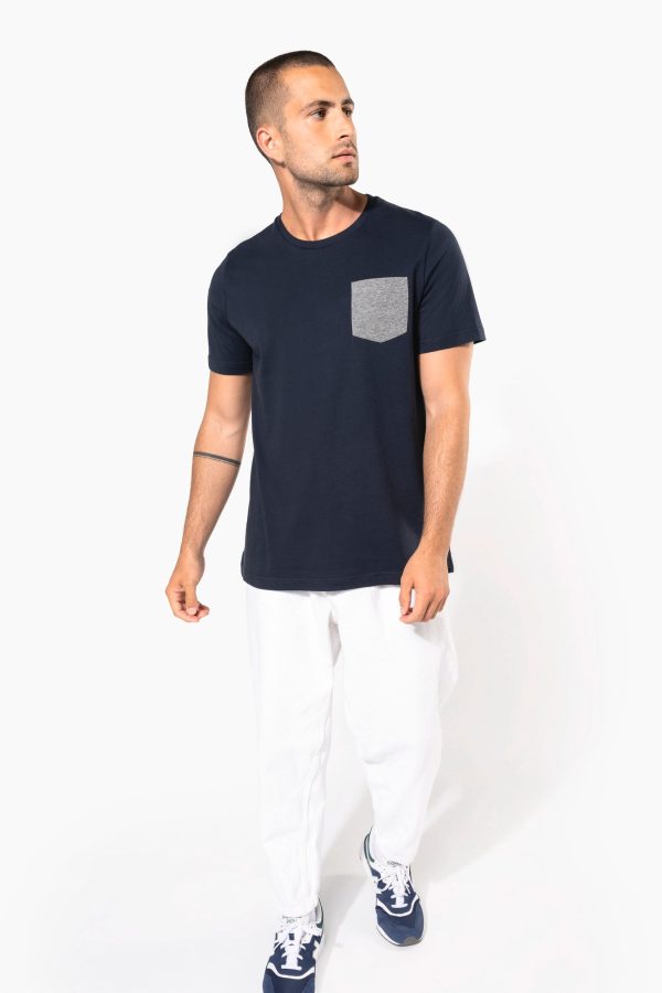 T-shirt coton Bio avec poche – Image 172