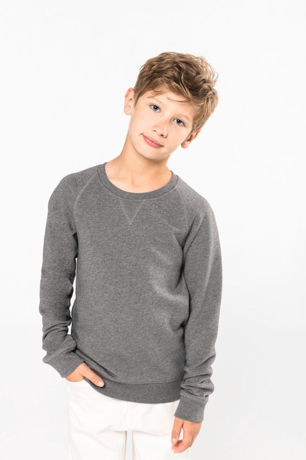 Sweat-shirt Bio manches raglan enfant – Image 1977