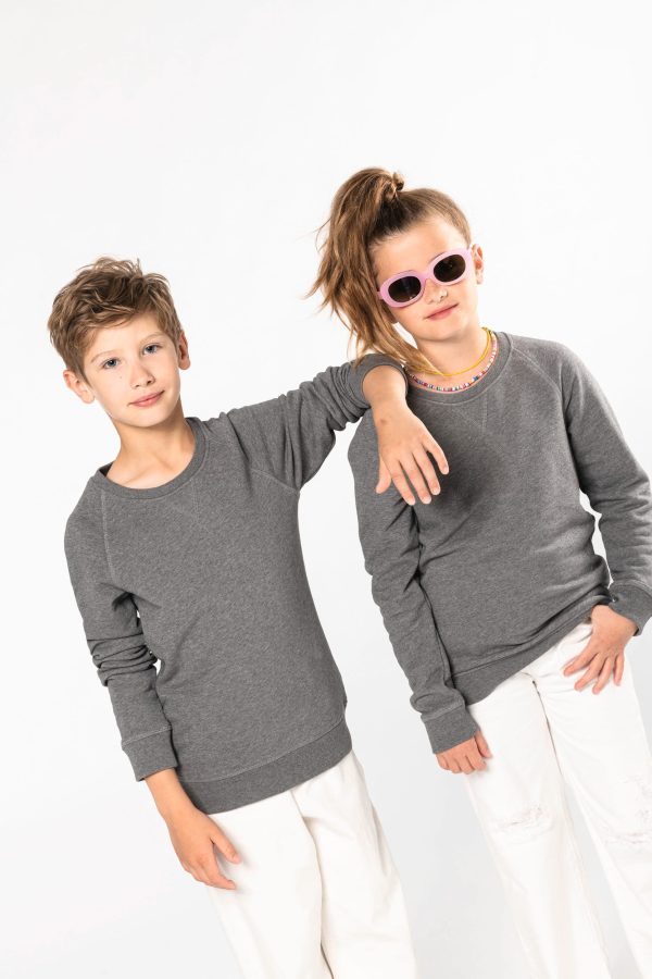 Sweat-shirt Bio manches raglan enfant – Image 1981