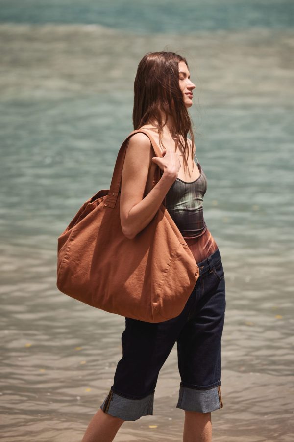 Sac de shopping en coton délavé – Image 28