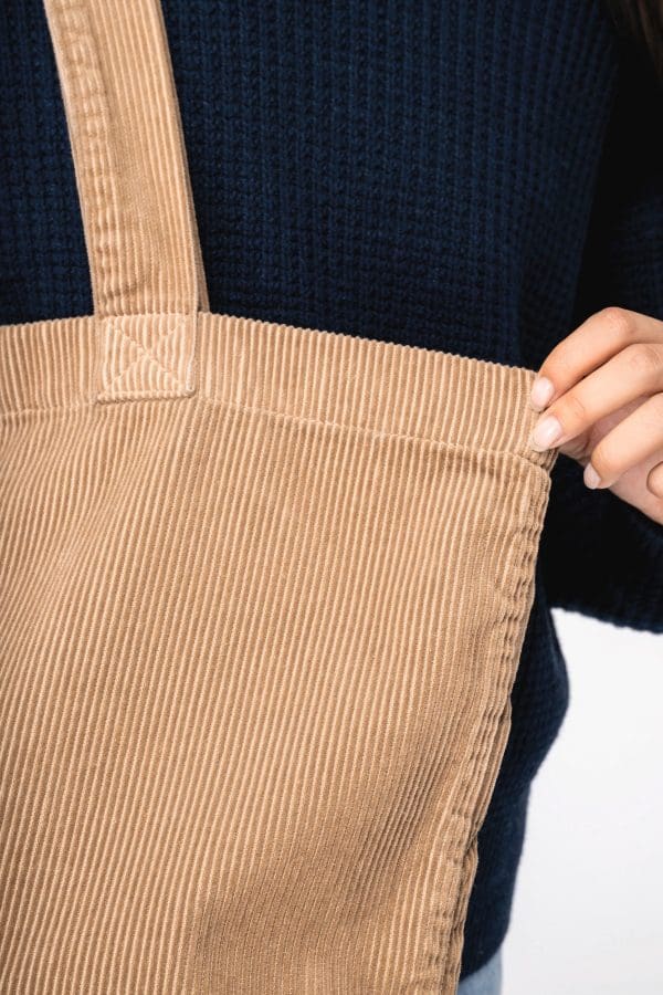 Sac écoresponsable en velours côtelé – Image 33