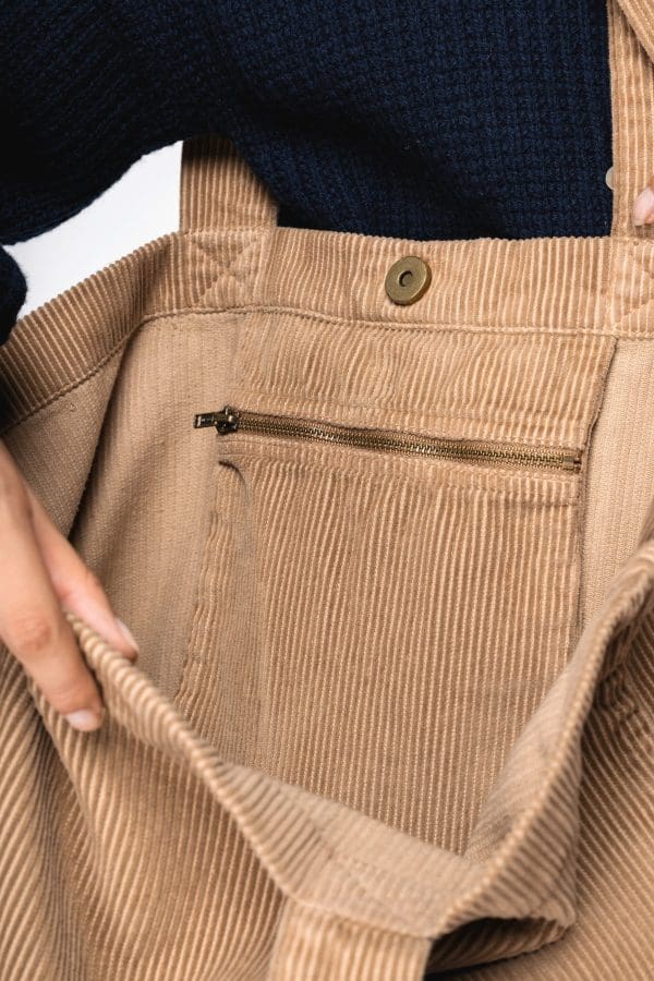 Sac écoresponsable en velours côtelé – Image 34