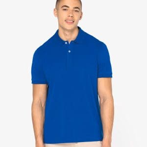 Polo écoresponsable maille piquée homme