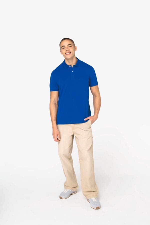 Polo écoresponsable maille piquée homme – Image 936