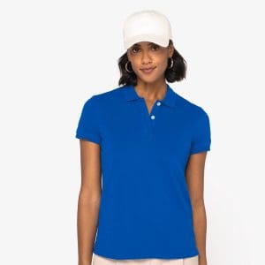 Polo écoresponsable maille piquée femme