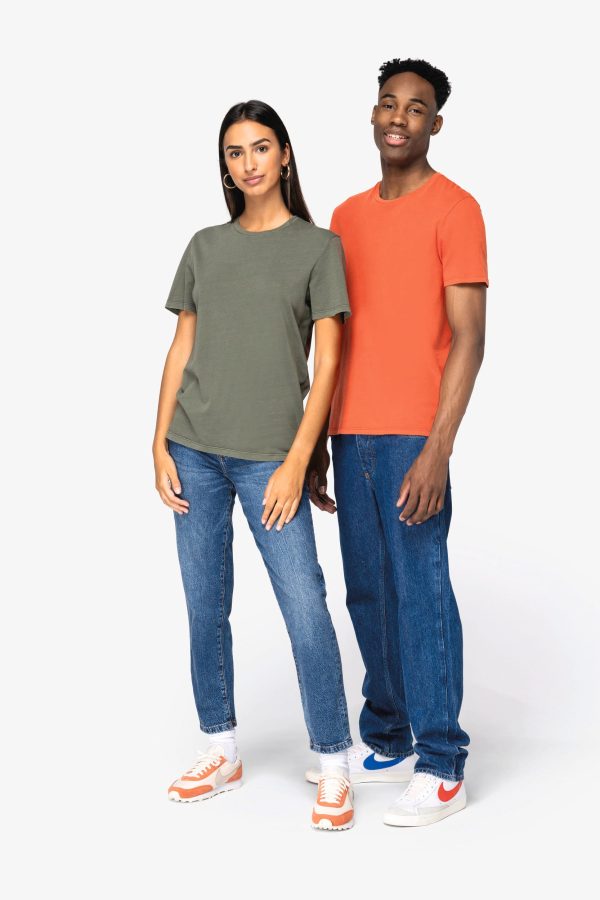 T-shirt écoresponsable délavé unisexe – Image 687
