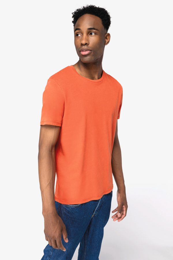 T-shirt écoresponsable délavé unisexe – Image 688