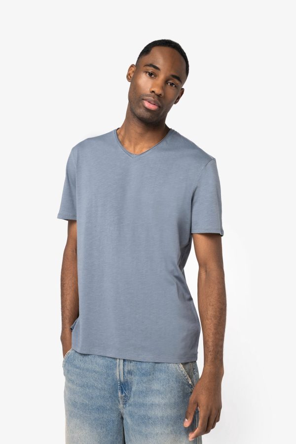 T-shirt écoresponsable slub bords francs homme – Image 392