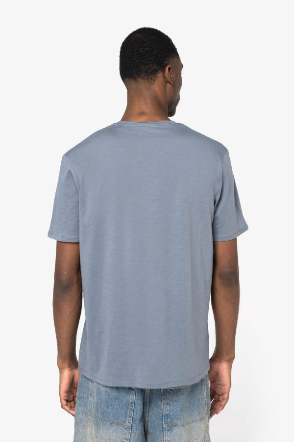 T-shirt écoresponsable slub bords francs homme – Image 389