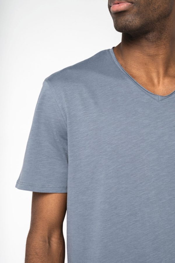 T-shirt écoresponsable slub bords francs homme – Image 390