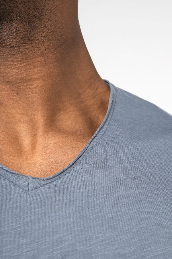 T-shirt écoresponsable slub bords francs homme – Image 391