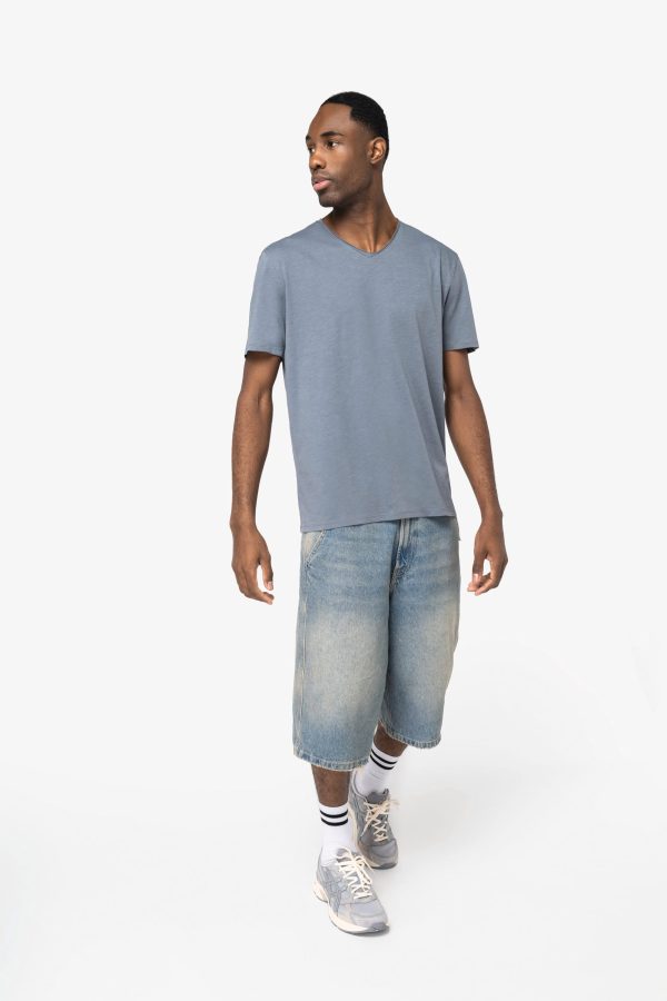 T-shirt écoresponsable slub bords francs homme – Image 388