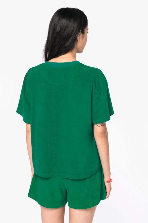 T-shirt écoresponsable en éponge femme – Image 651