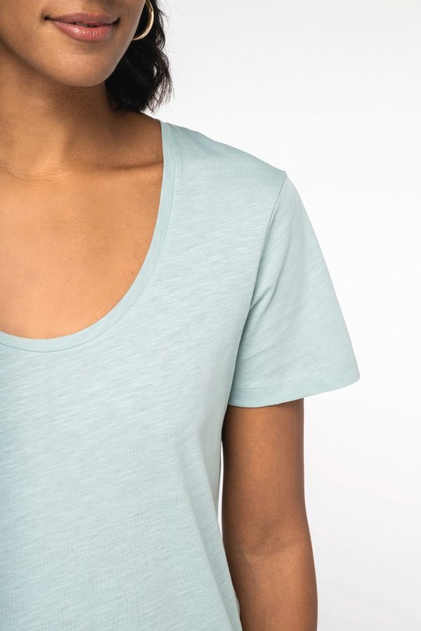 T-shirt écoresponsable slub femme – Image 331