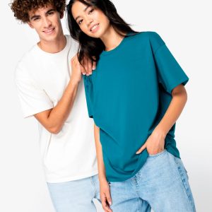 T-shirt écoresponsable à épaules tombantes unisexe