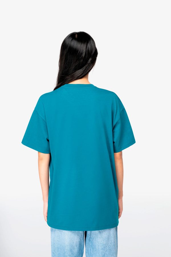 T-shirt écoresponsable à épaules tombantes unisexe – Image 680