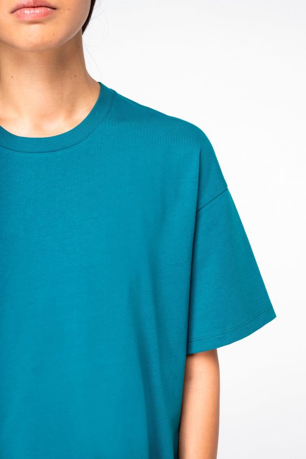 T-shirt écoresponsable à épaules tombantes unisexe – Image 682