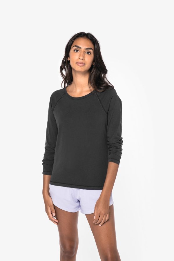 T-shirt écoresponsable raglan manches longues femme – Image 257