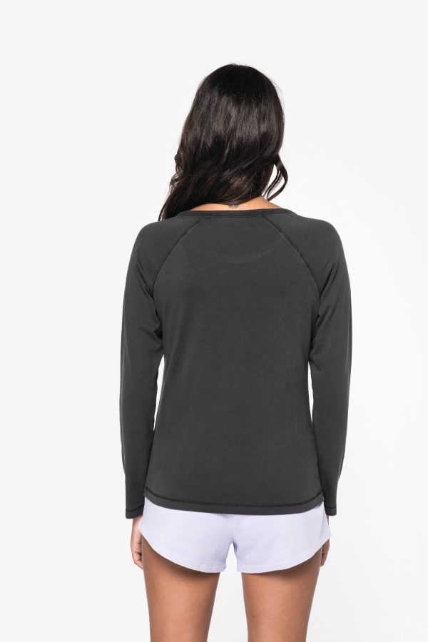 T-shirt écoresponsable raglan manches longues femme – Image 258