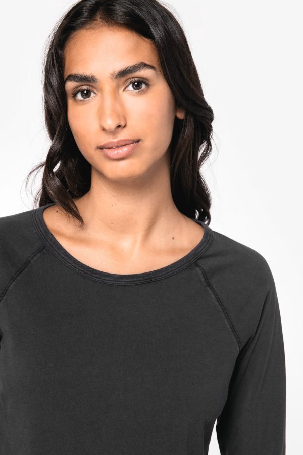 T-shirt écoresponsable raglan manches longues femme – Image 261