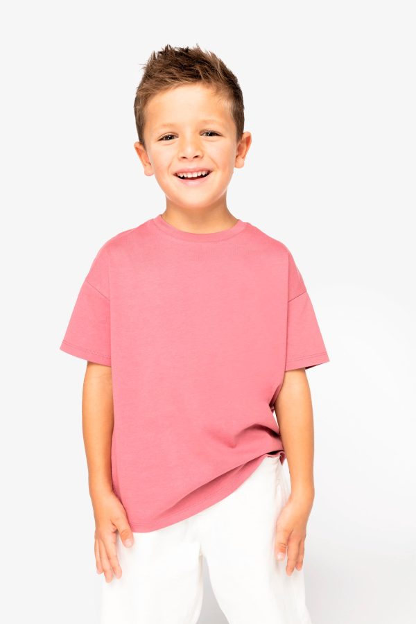T-shirt écoresponsable à épaules tombantes enfant – Image 420