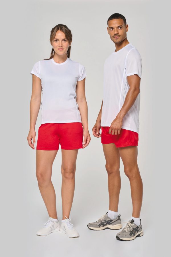 T-shirt de sport bi-matière manches courtes femme – Image 1678
