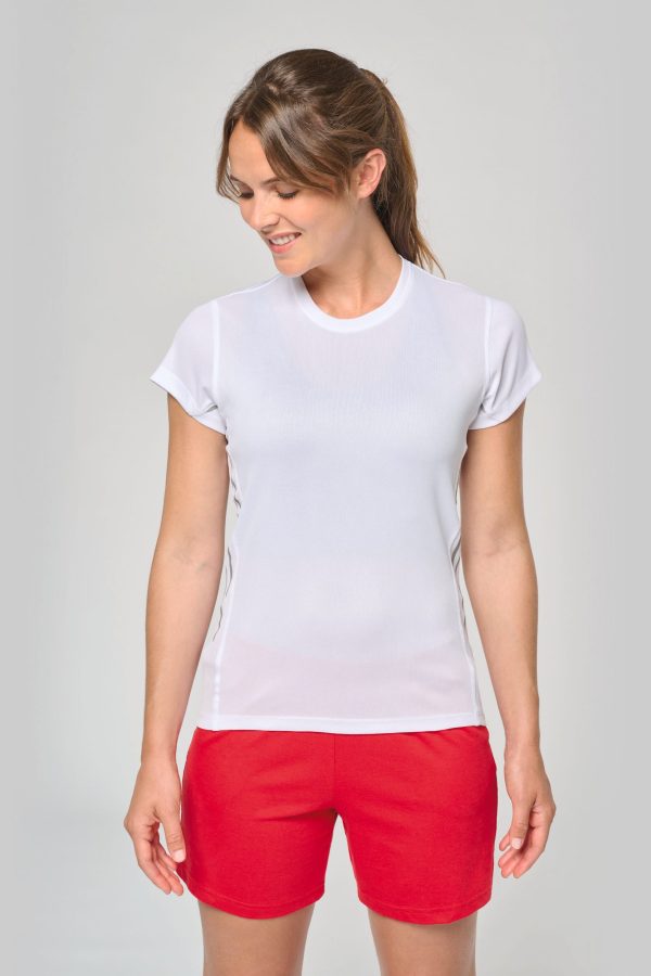 T-shirt de sport bi-matière manches courtes femme – Image 1671