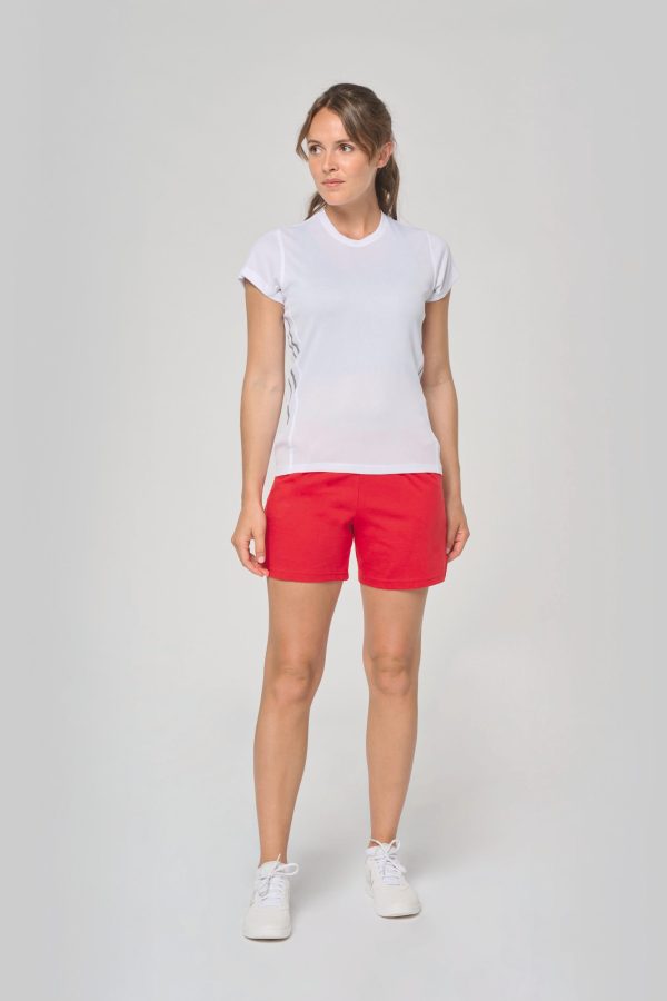 T-shirt de sport bi-matière manches courtes femme – Image 1675